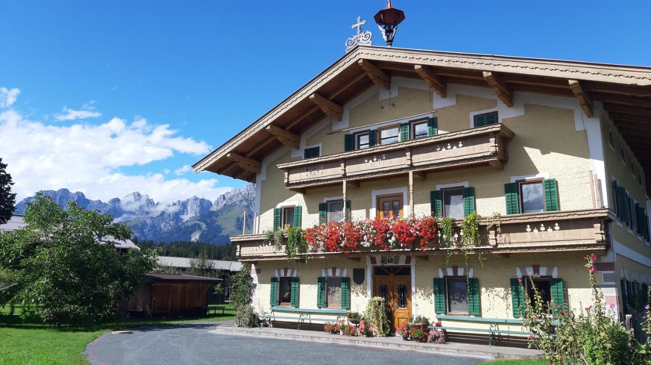 Privatzimmervermietung Foidlbauer Oberndorf in Tirol Eksteriør bilde