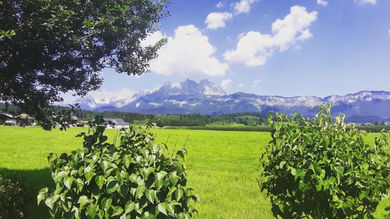 Privatzimmervermietung Foidlbauer Oberndorf in Tirol Eksteriør bilde